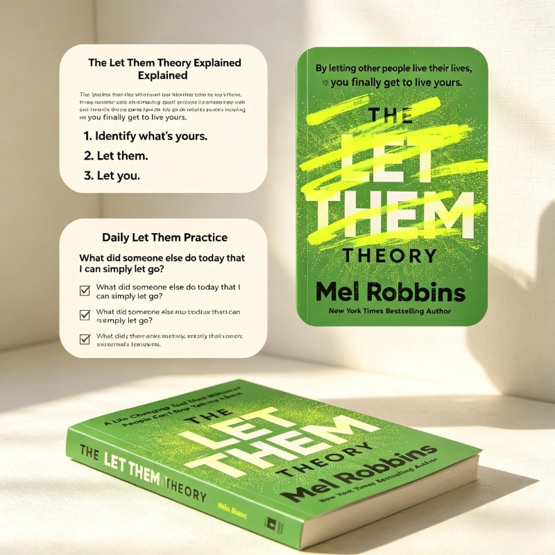 The Let Them Theory By Mel Rob - Health & Wellness Unlimited 评论和价格