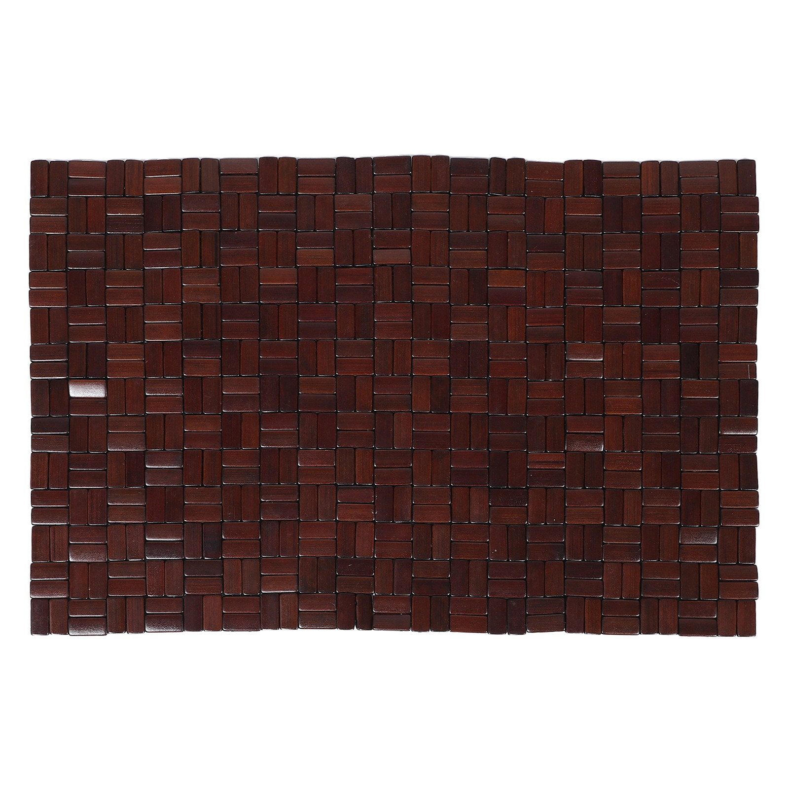 Foldable Bamboo Non-Slip Bath  - Bamboo Bath Mat 评论和价格