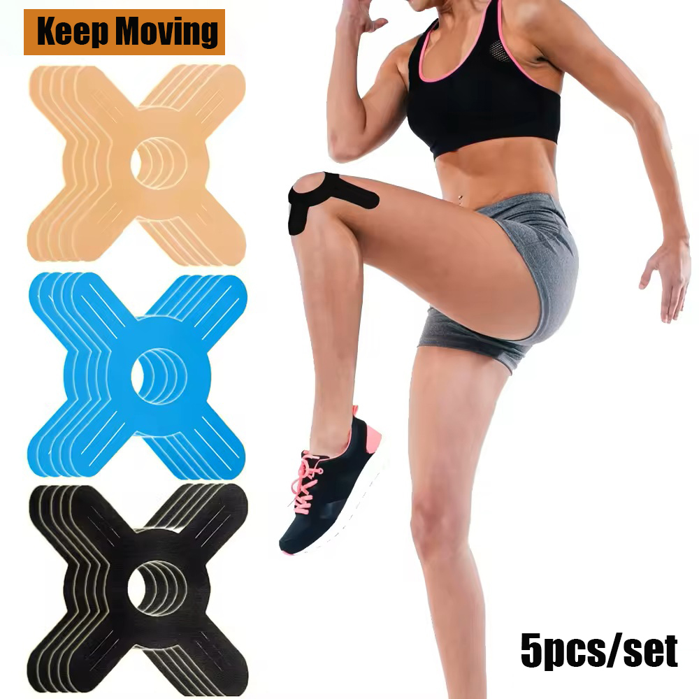 5Pcs Pre-Cut Kinesiology Tape  - Sports Taping Precut 评论和价格